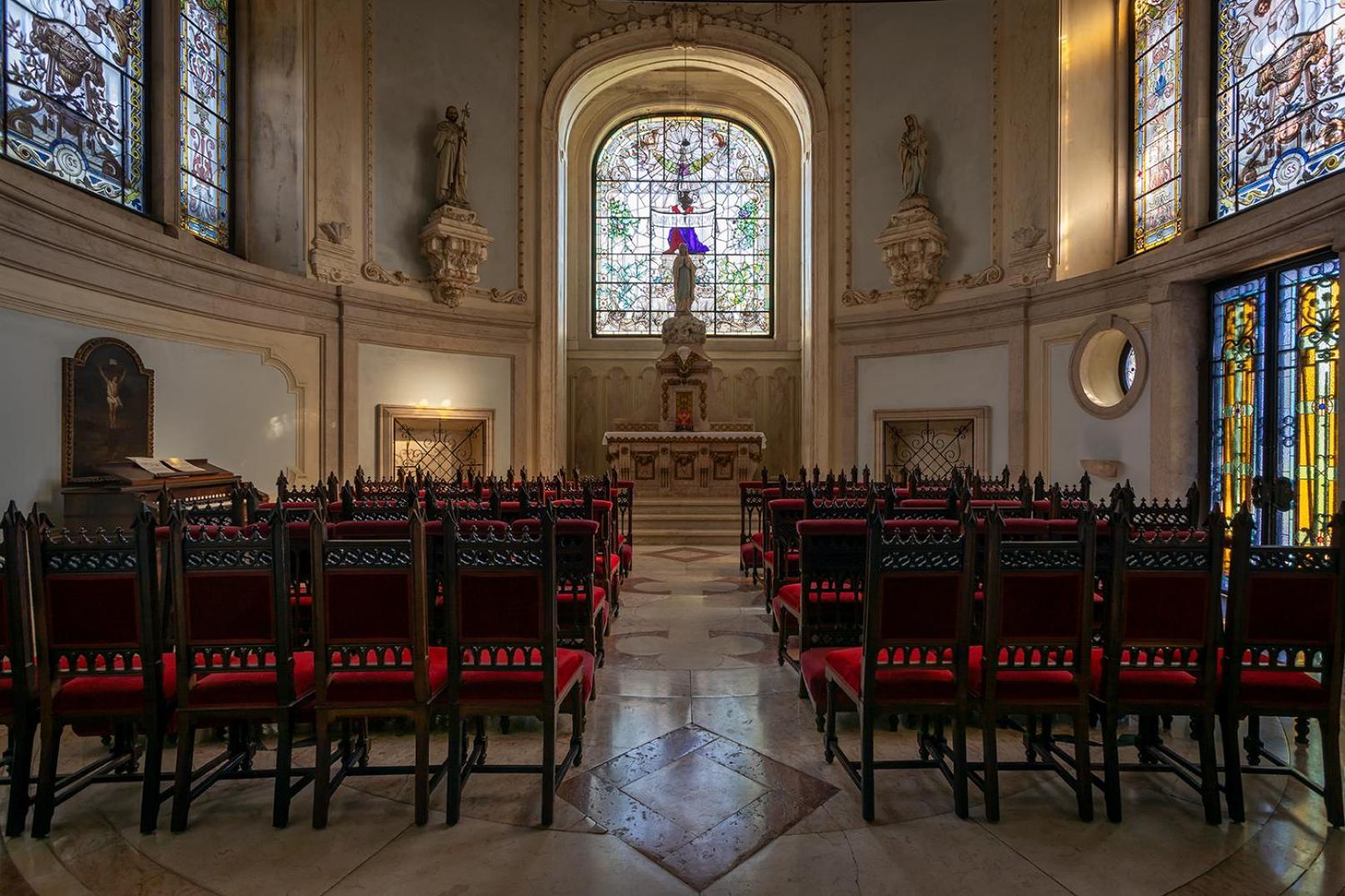 Pestana Palace Lisboa Hotel & National Monument - The Leading Hotels Of The World Exterior foto The interior of the chapel